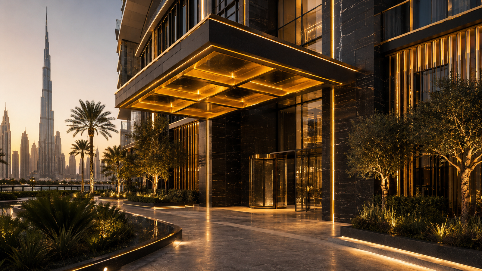 Premium Dubai architecture representing B Elite Solutions